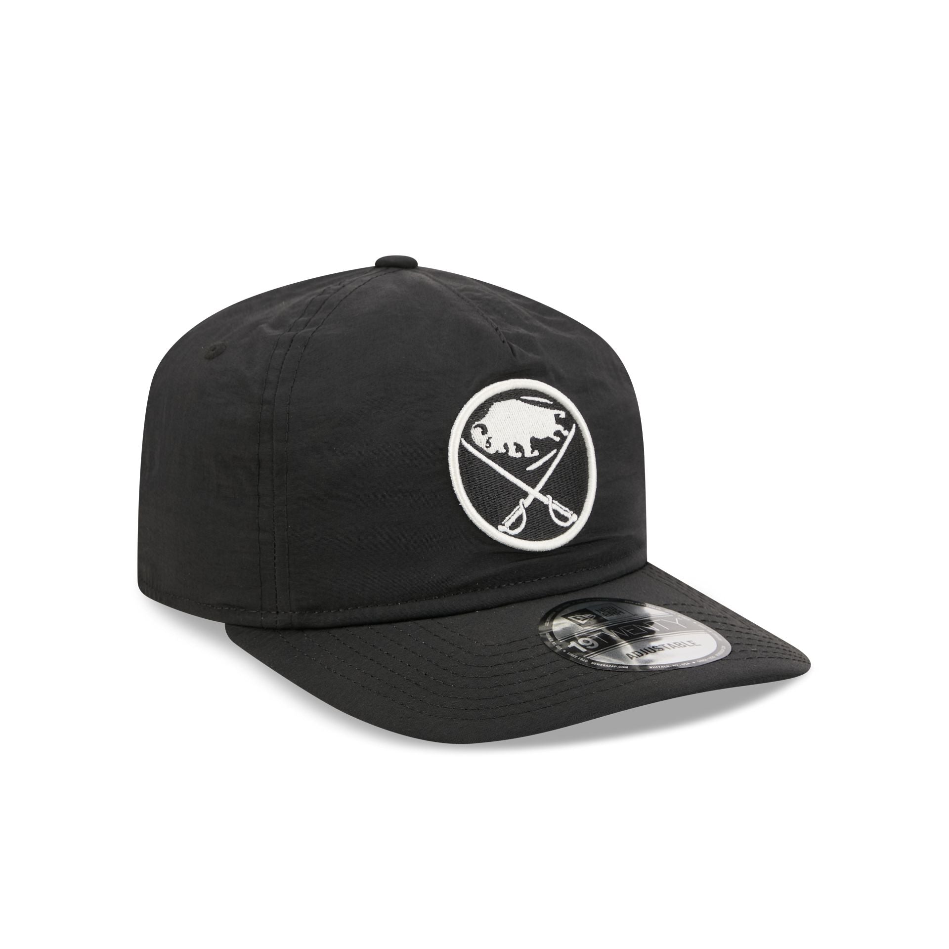 Buffalo Sabres Black Nylon 19TWENTY Adjustable Hat