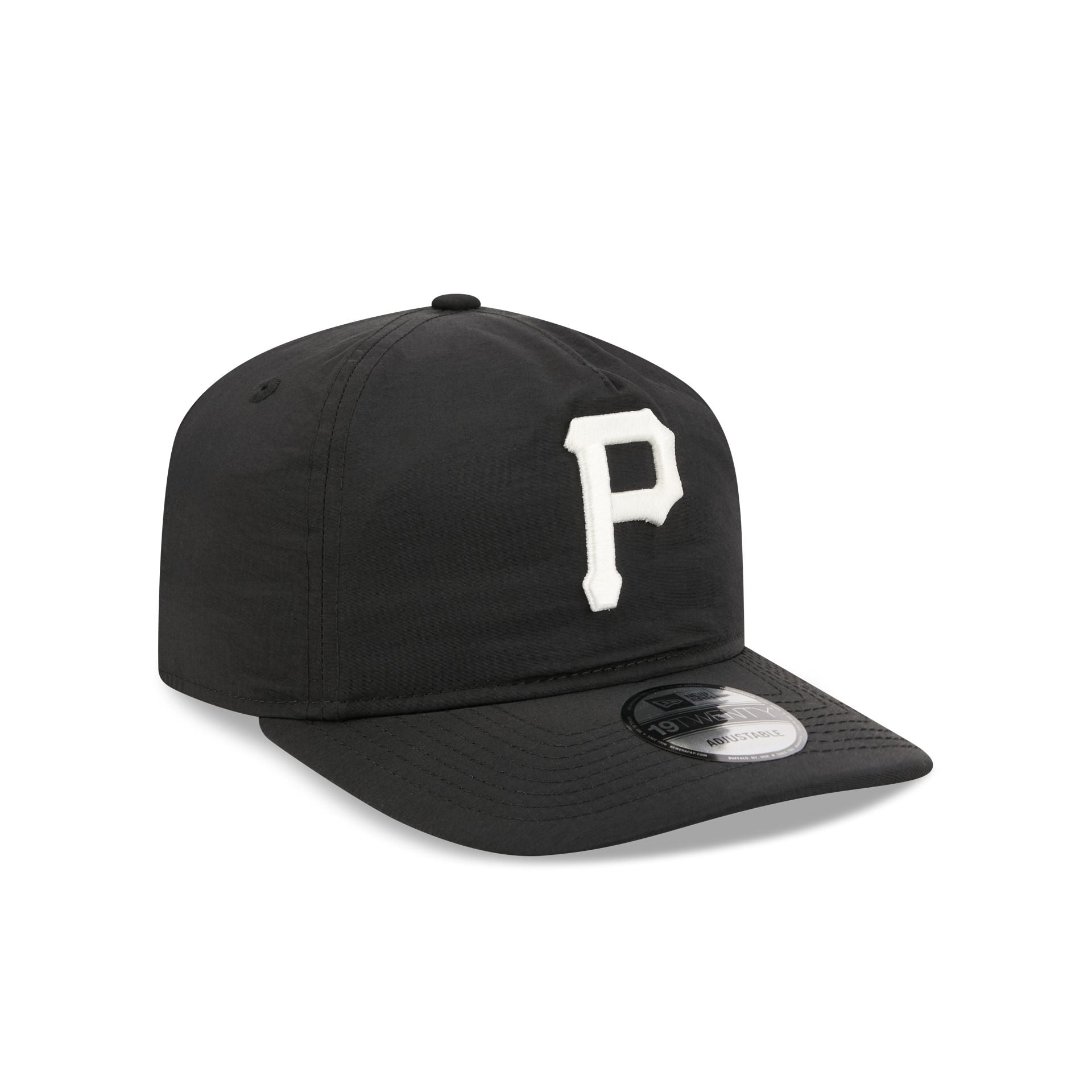 Pittsburgh Pirates Black Nylon 19TWENTY Adjustable Hat