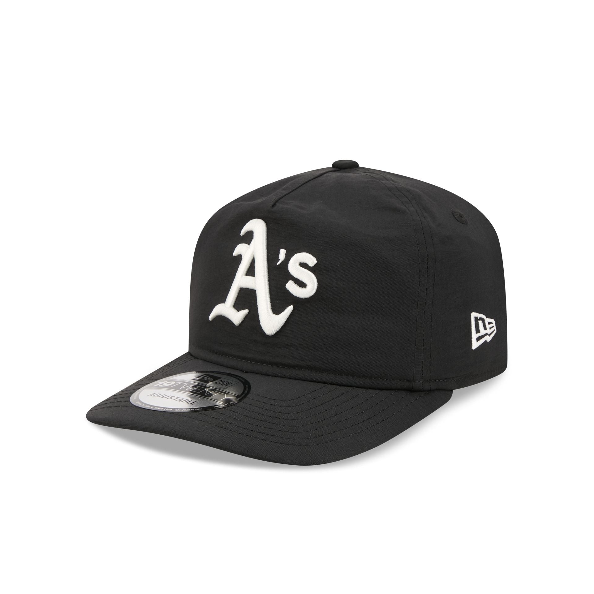 Athletics Black Nylon 19TWENTY Adjustable Hat