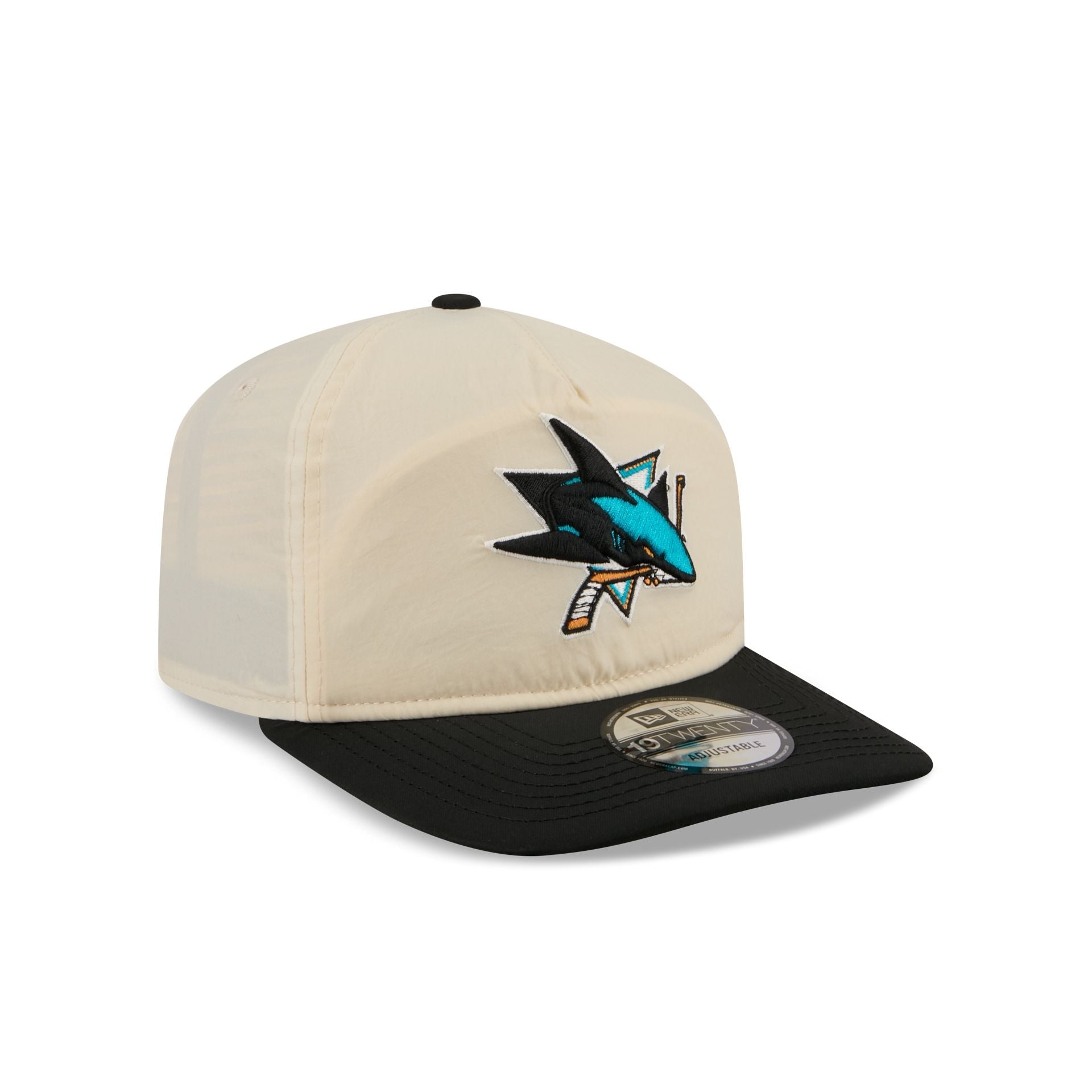 San Jose Sharks Chrome Nylon 19TWENTY Adjustable Hat