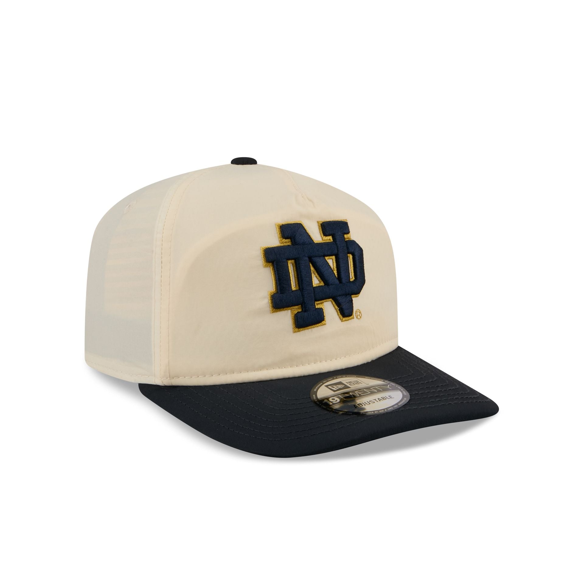 Notre Dame Fighting Irish Chrome Nylon 19TWENTY Adjustable Hat