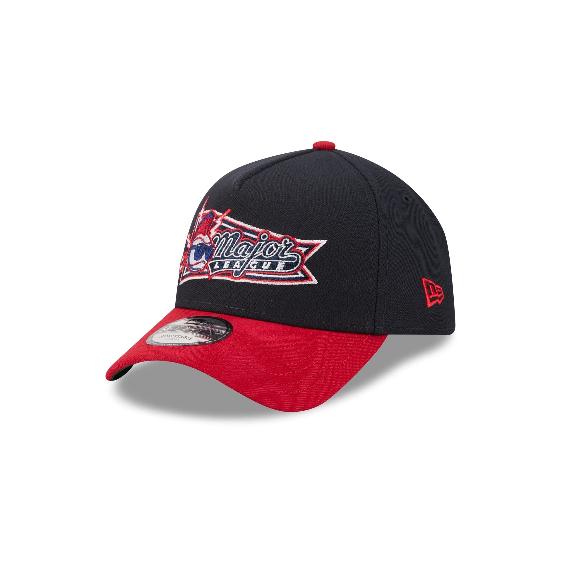 Major League Navy 9FORTY A-Frame Snapback Hat
