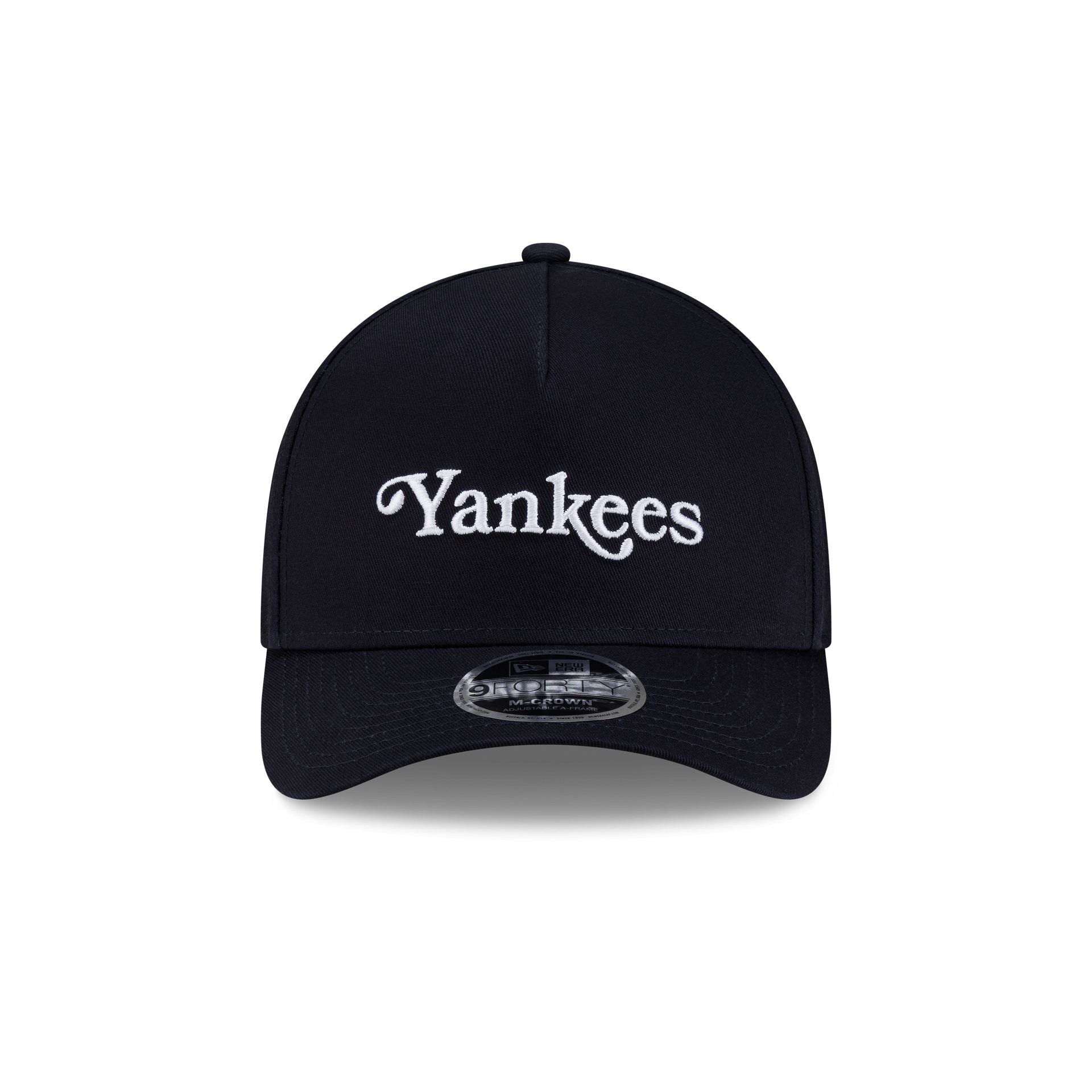 New York or Nowhere x New York Yankees Black 9FORTY M-Crown A-Frame Snapback Hat