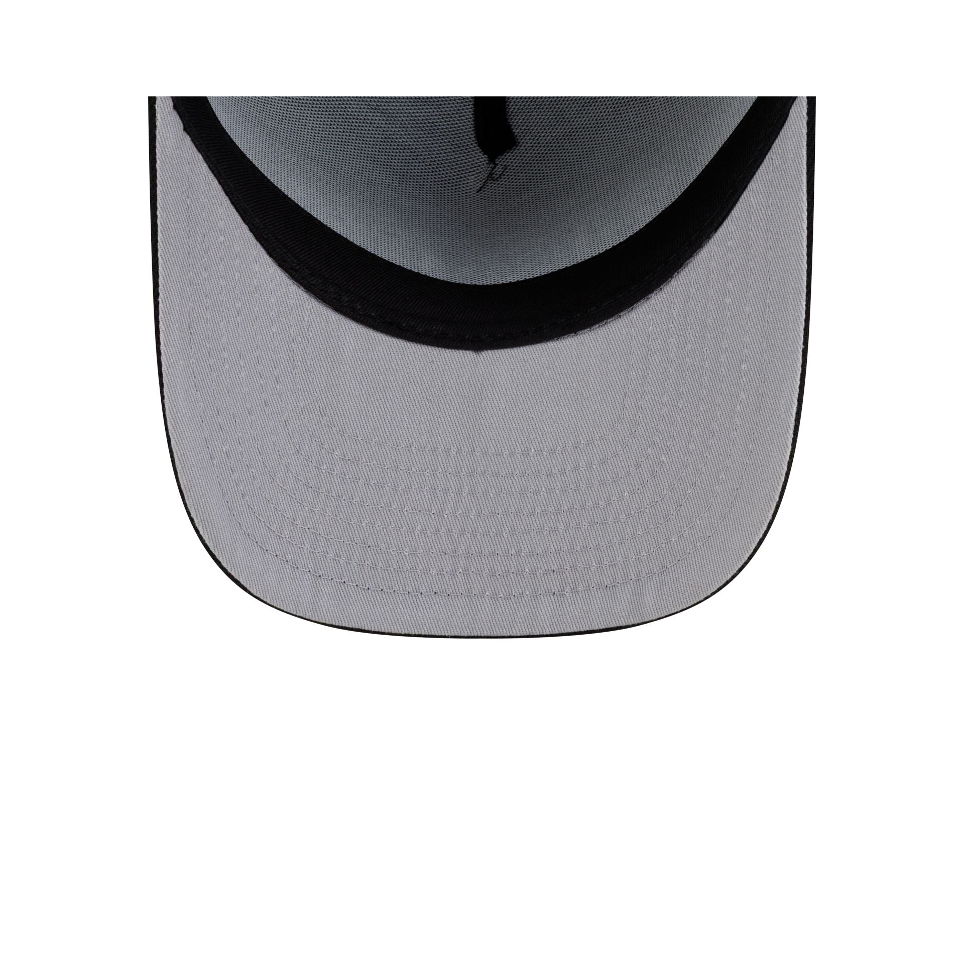Just Caps Gothic Script Chicago White Sox 59FIFTY A-Frame Fitted Hat