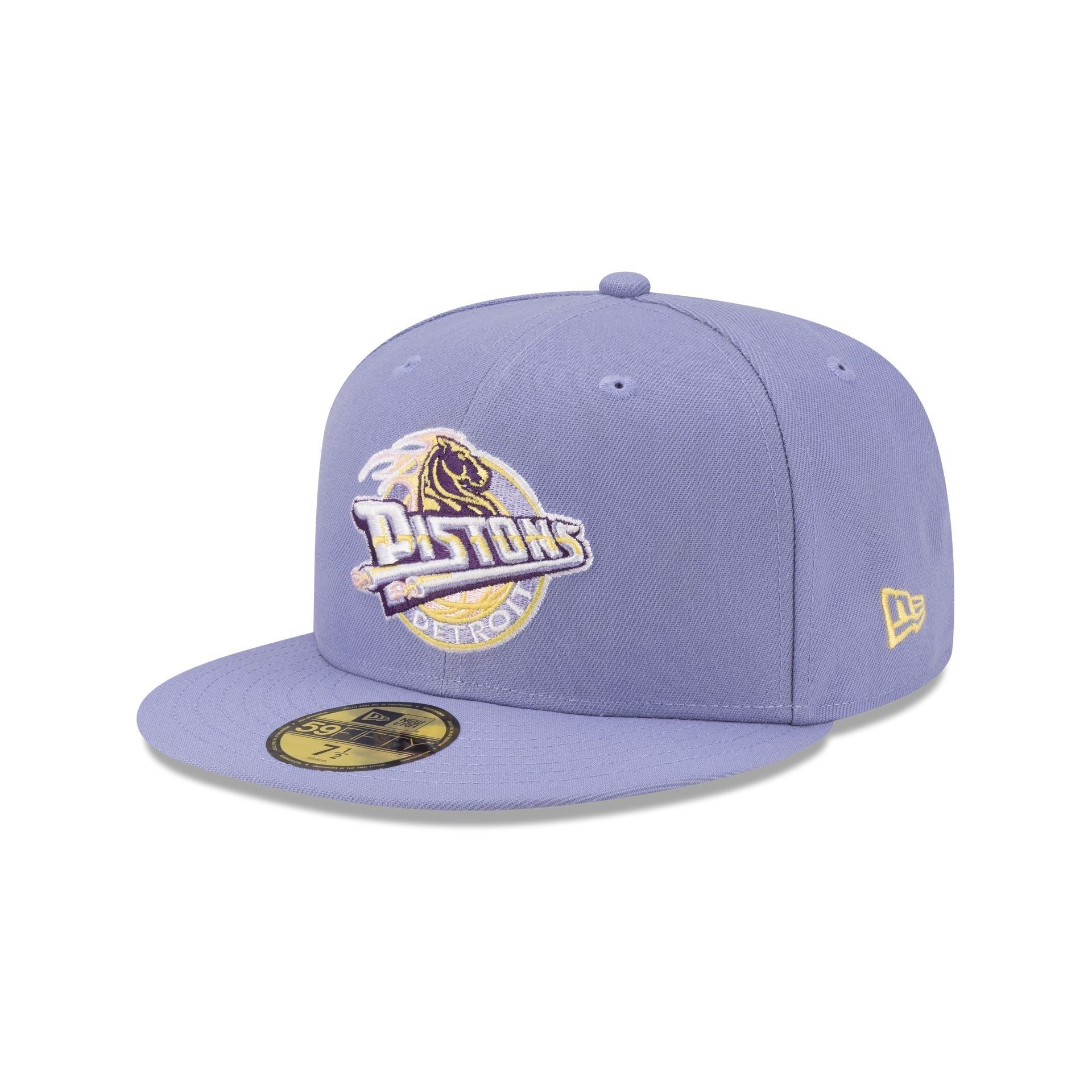 Detroit Pistons Hardwood Classics Lavender Pack 59FIFTY Fitted Hat