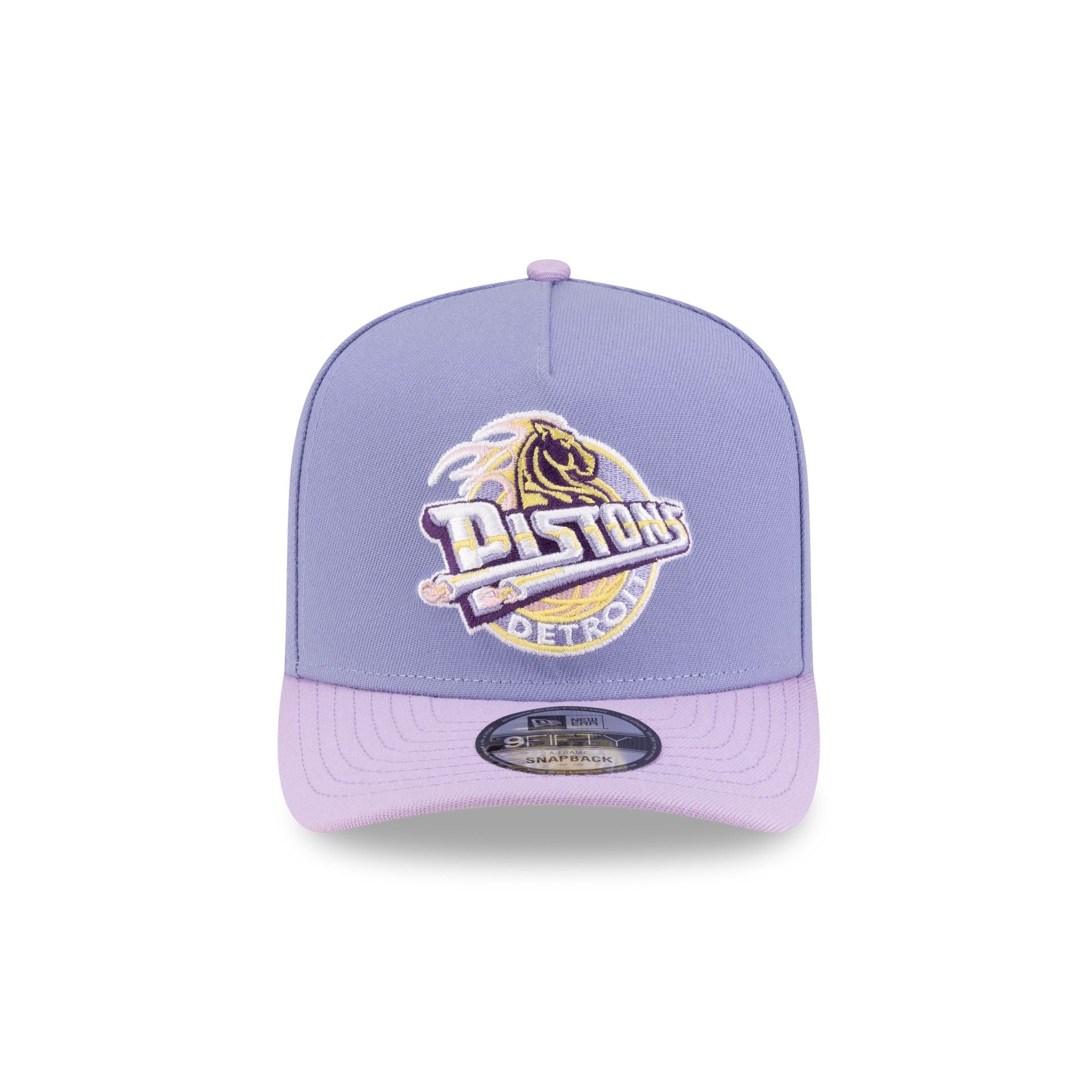 Detroit Pistons Hardwood Classics Lavender Purple 9FIFTY A-Frame Snapback Hat