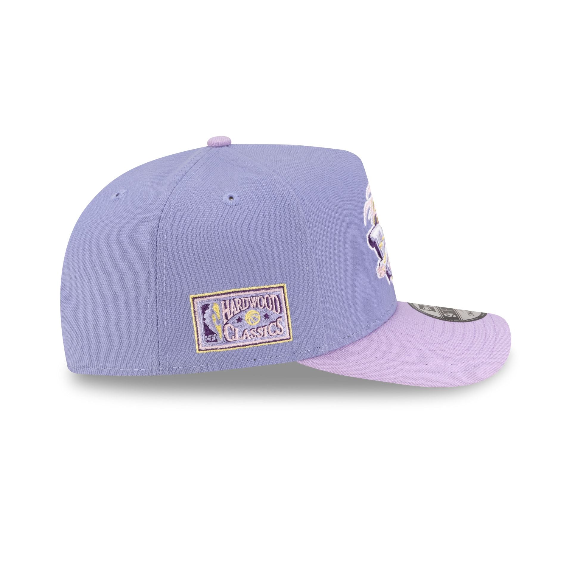 Detroit Pistons Hardwood Classics Lavender Purple 9FIFTY A-Frame Snapback Hat