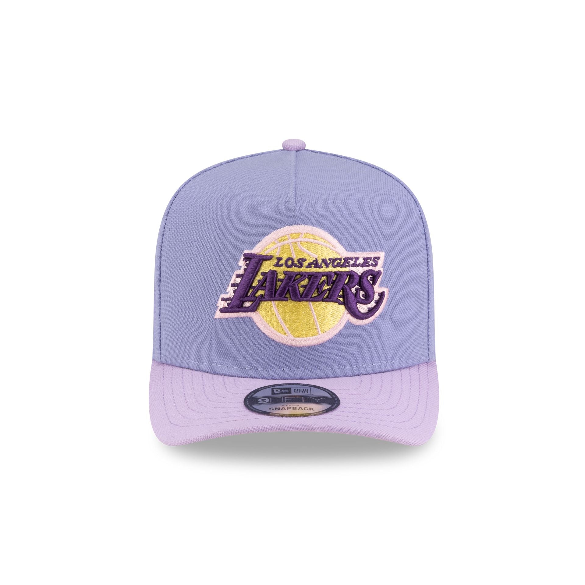 Los Angeles Lakers Lavender 9FIFTY A-Frame Snapback Hat
