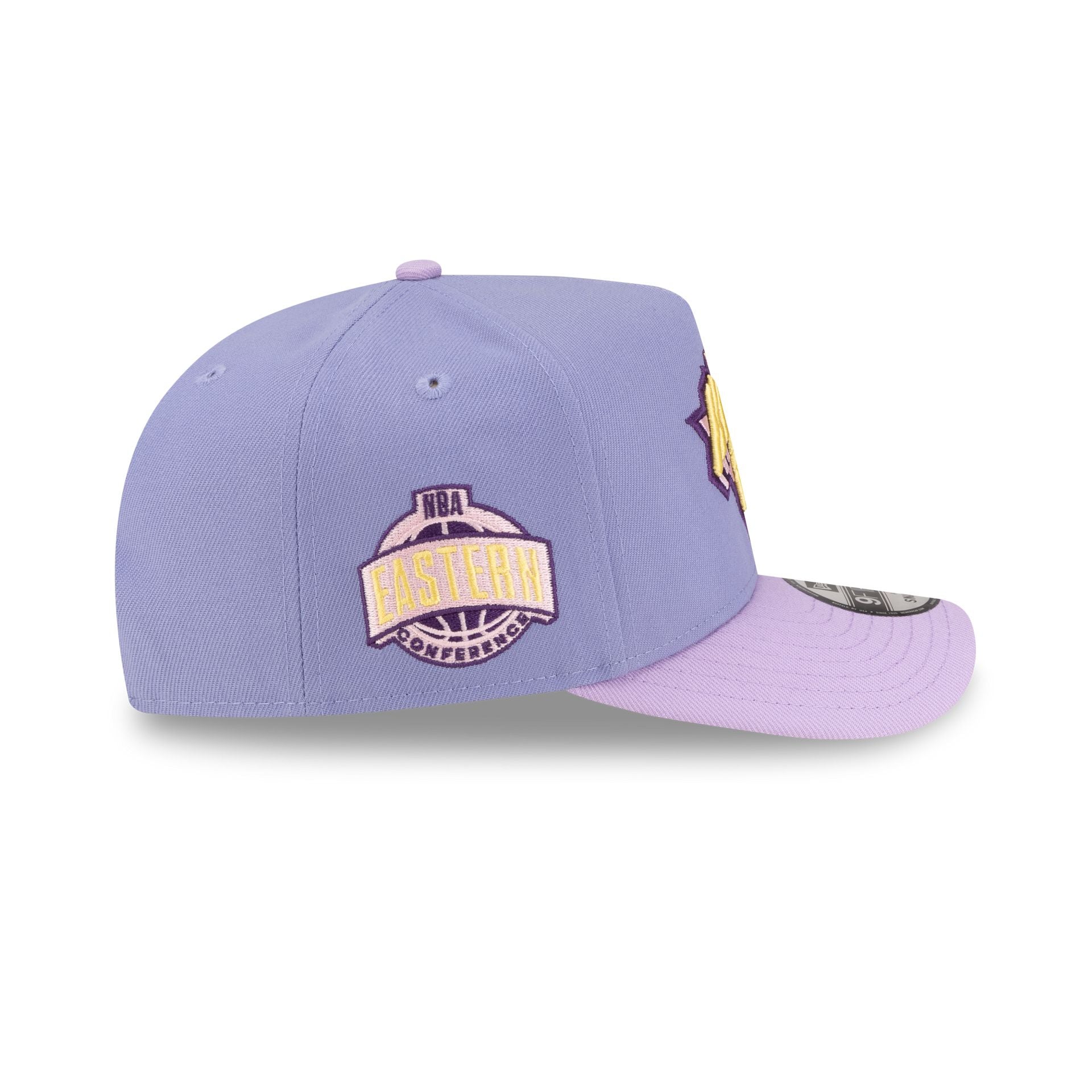 New York Knicks Lavender 9FIFTY A-Frame Snapback Hat