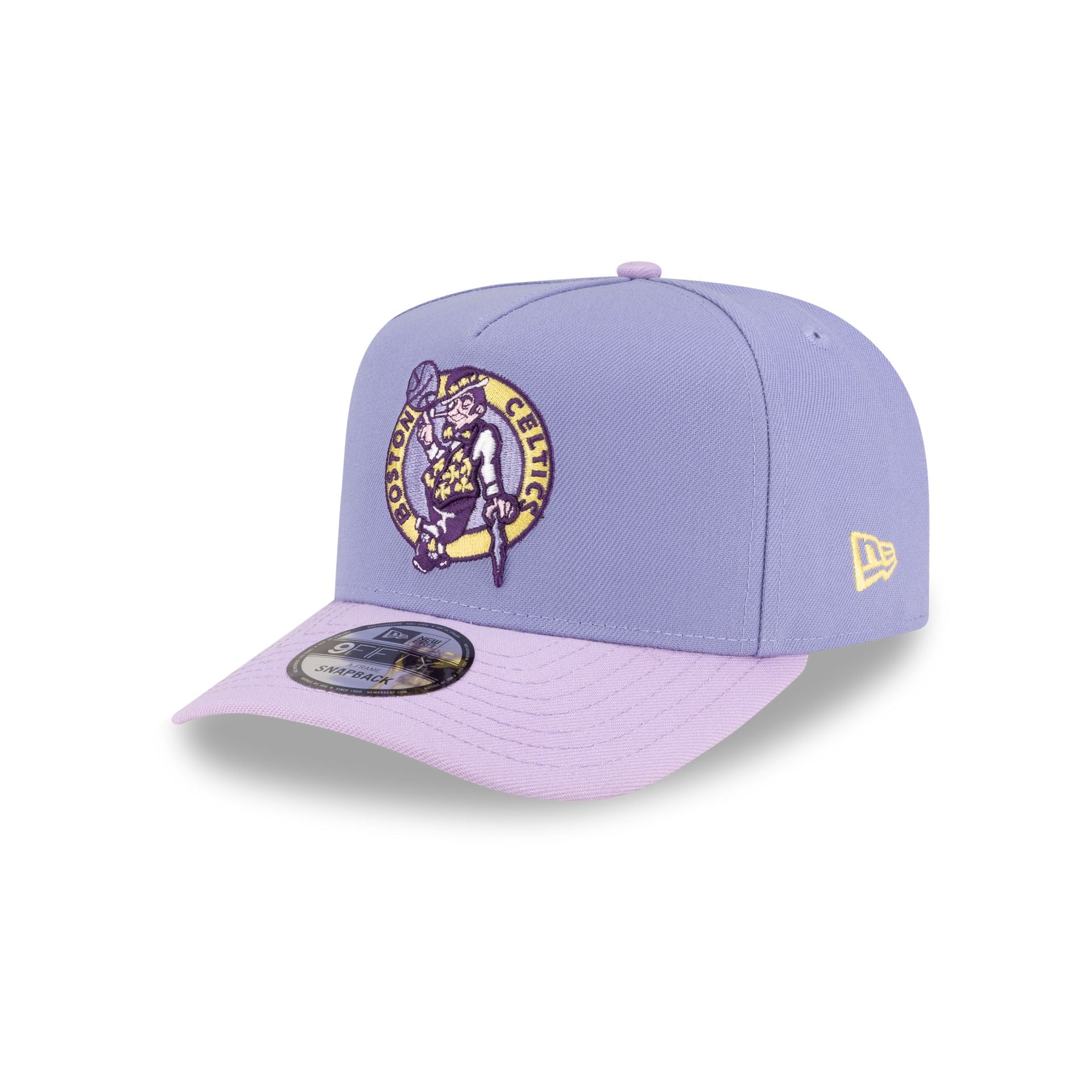 Boston Celtics Lavender 9FIFTY A-Frame Snapback Hat