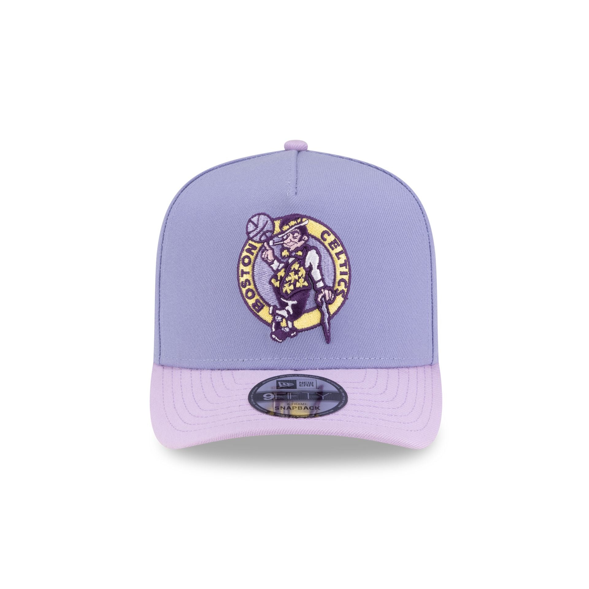 Boston Celtics Lavender 9FIFTY A-Frame Snapback Hat