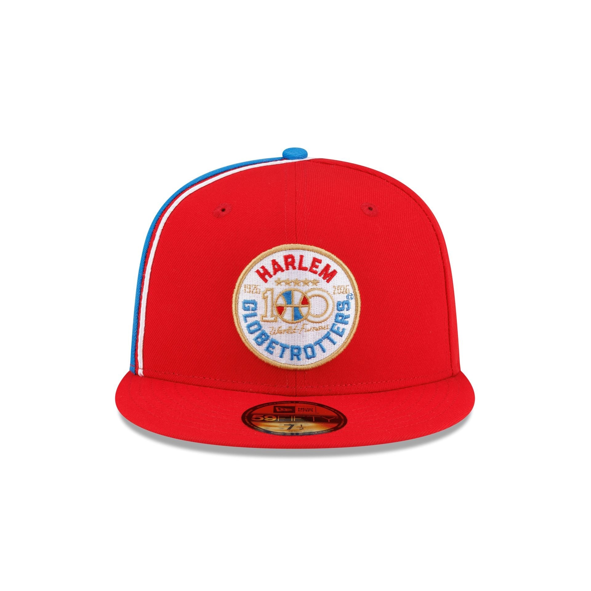 Harlem Globetrotters 100th Anniversary Red 59FIFTY Fitted Hat