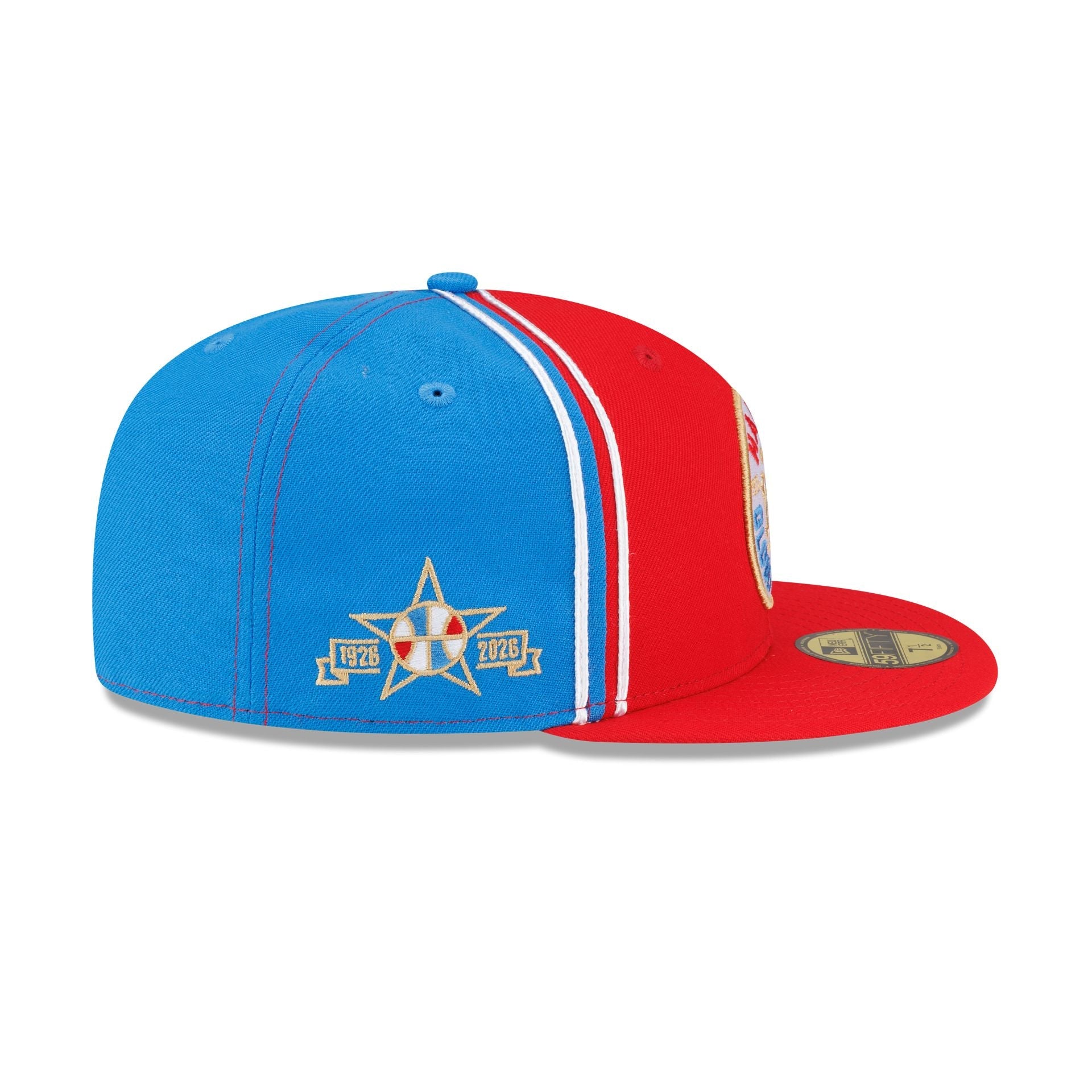 Harlem Globetrotters 100th Anniversary Red 59FIFTY Fitted Hat