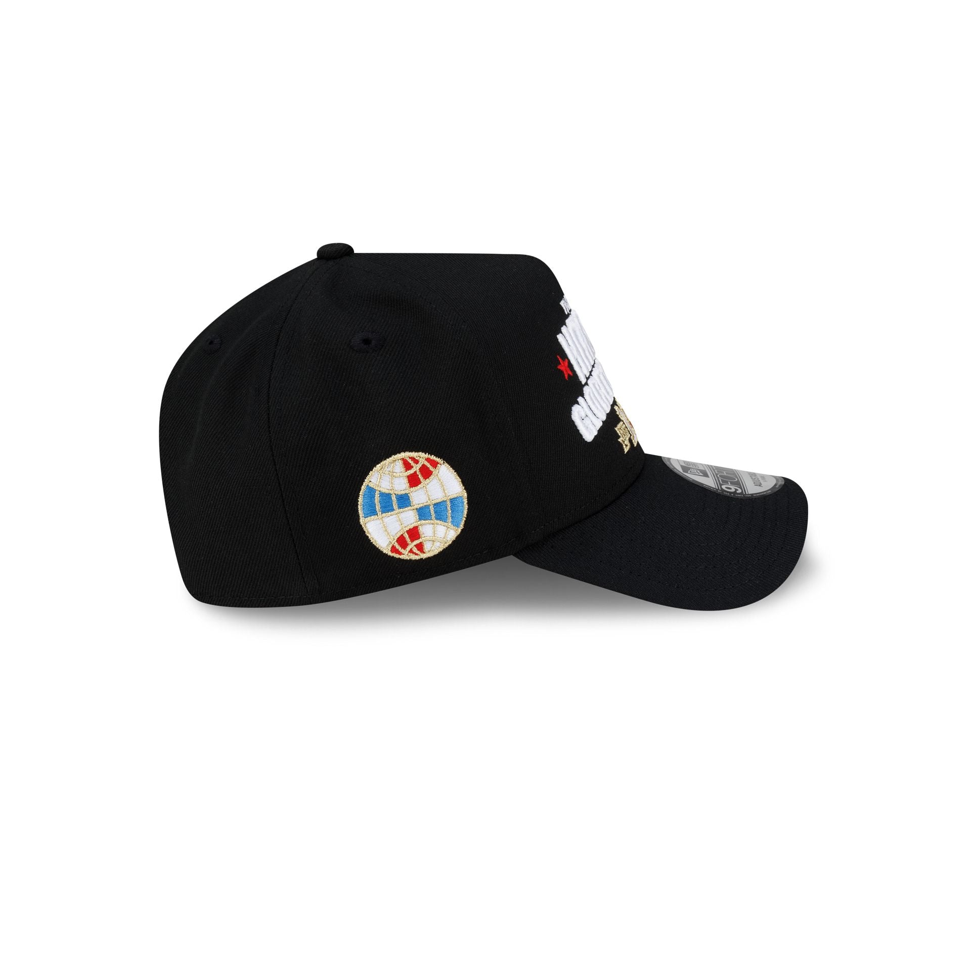 Harlem Globetrotters 100th Anniversary Black 9FORTY A-Frame Snapback Hat