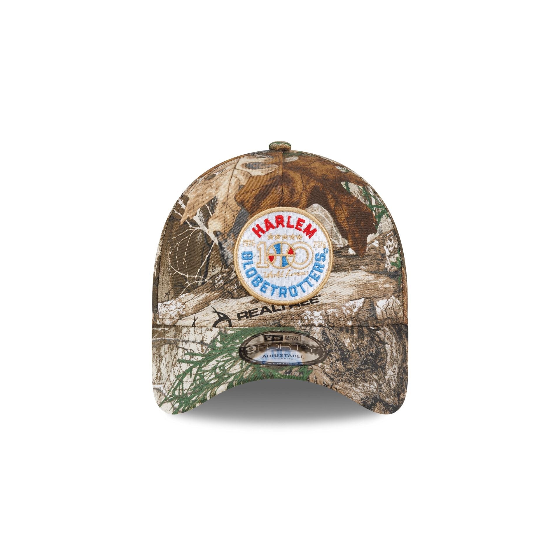 Harlem Globetrotters 100th Anniversary Realtree 9FORTY A-Frame Snapback Hat