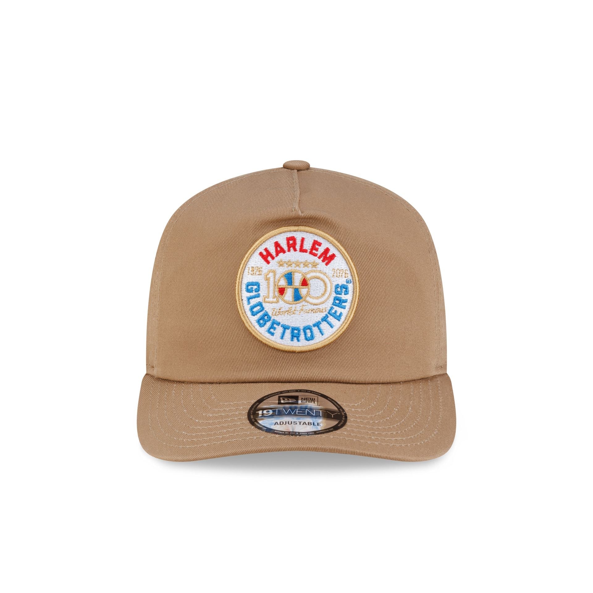 Harlem Globetrotters 100th Anniversary Khaki 19TWENTY Adjustable Hat