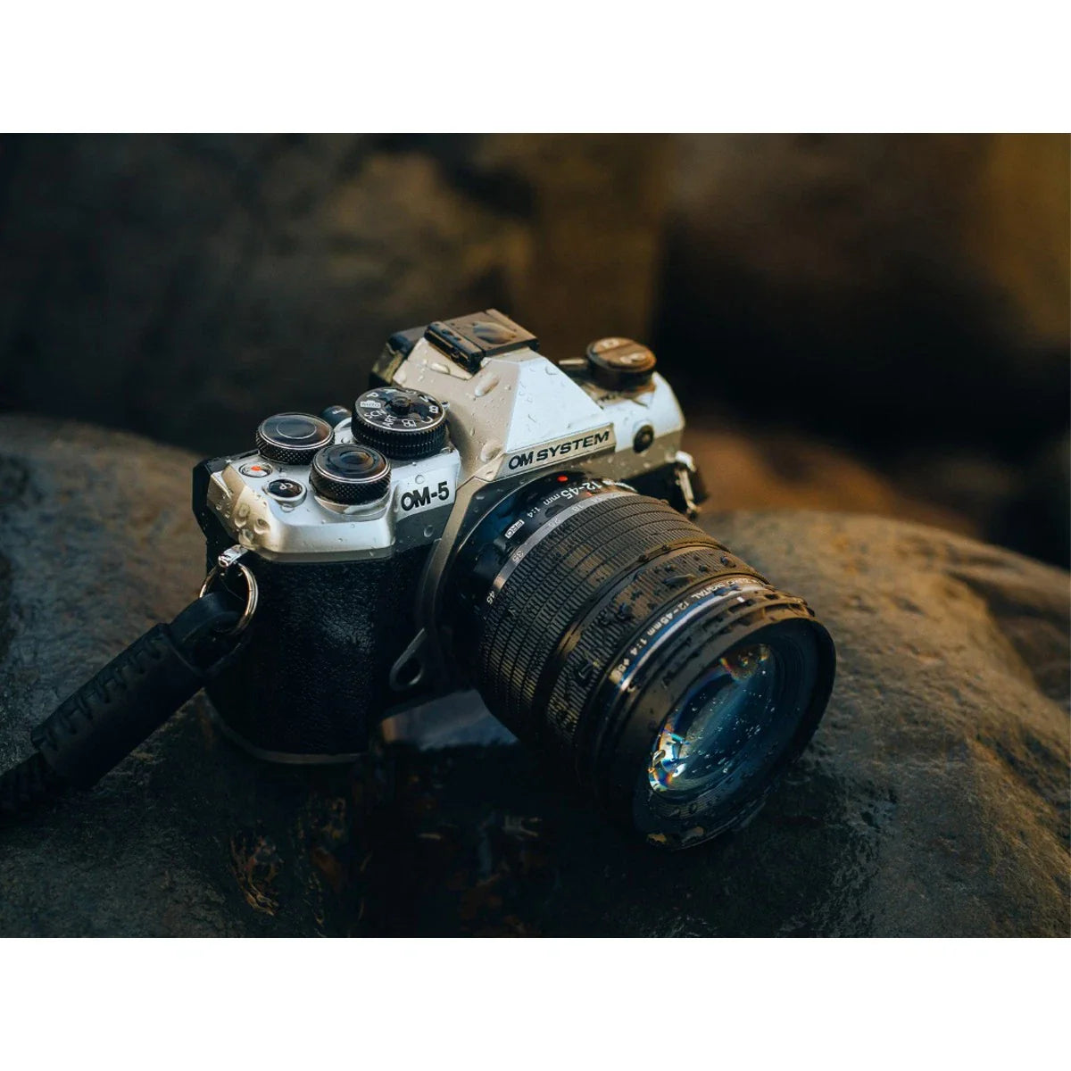 OM SYSTEM OM-5 Mark II Mirrorless Camera, Silver with M.Zuiko Digital ED 14-150m