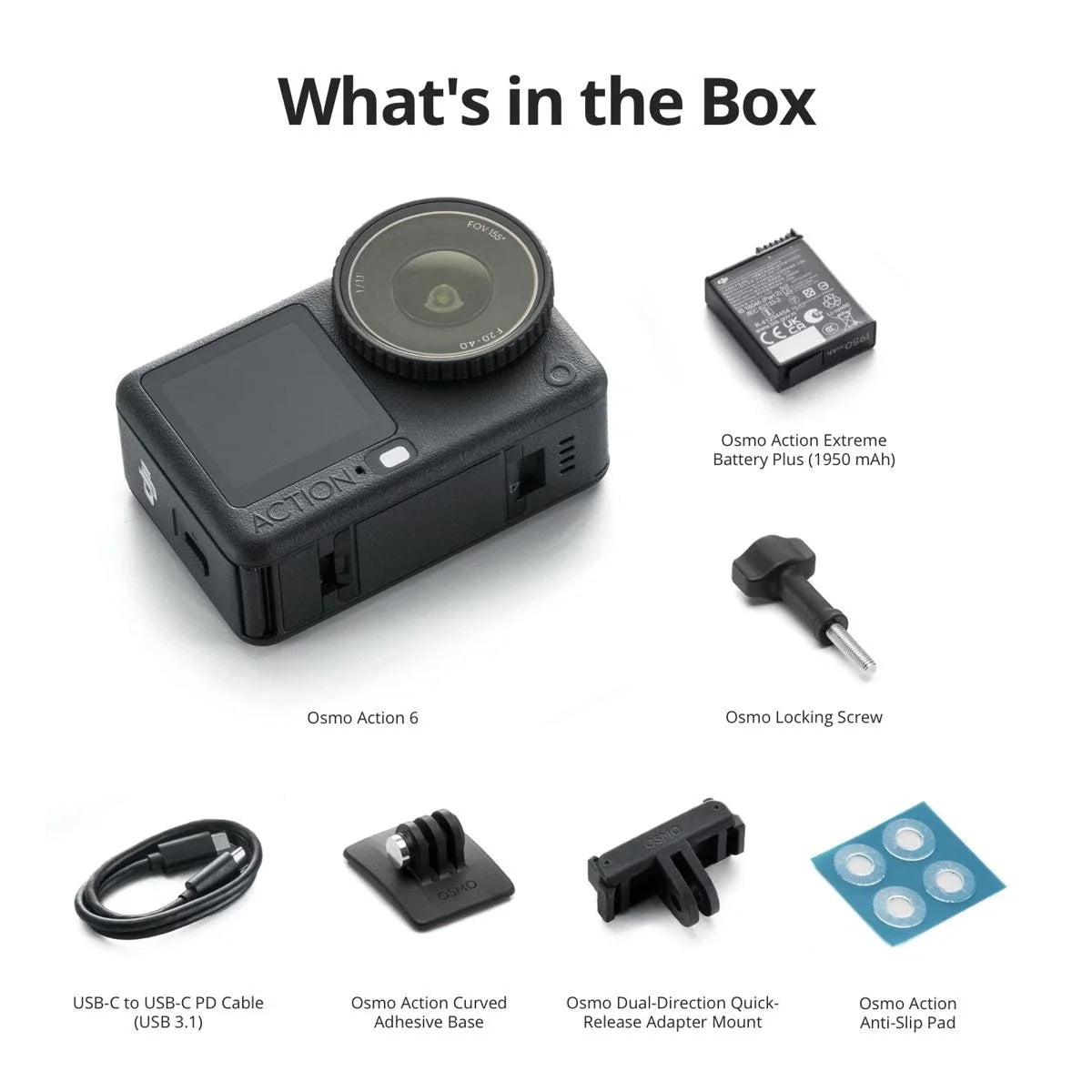 DJI Osmo Action 6 Camera Standard Combo
