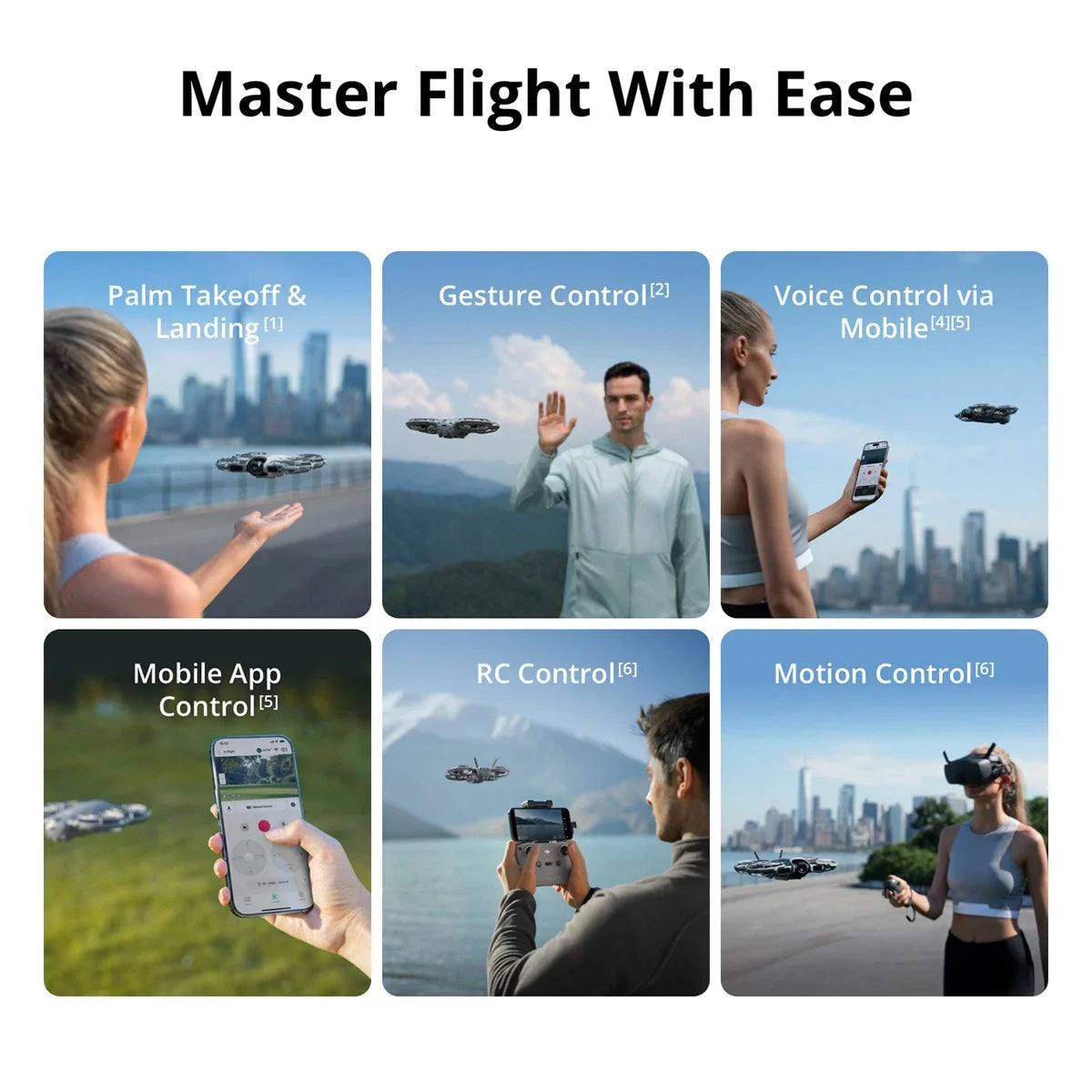 DJI Neo 2 4K Drone Fly More Combo with RC Motion 3 Remote Controller