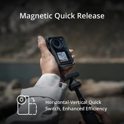 DJI Osmo Action 4 Camera Standard Combo, Bundle with Froggi Extreme Sport Access