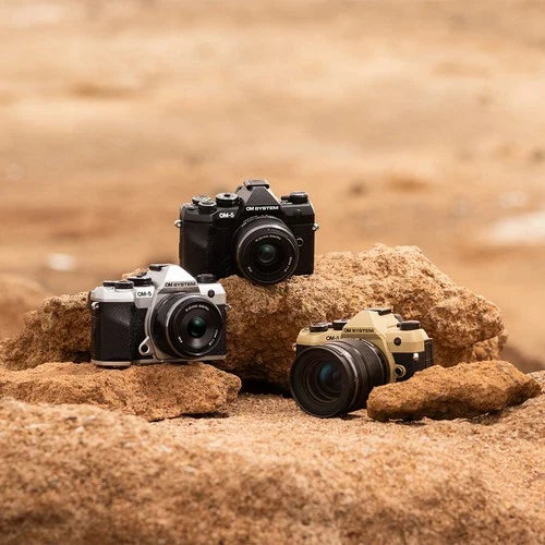 OM SYSTEM OM-5 Mark II Mirrorless Camera, Silver with M.Zuiko Digital ED 14-150m