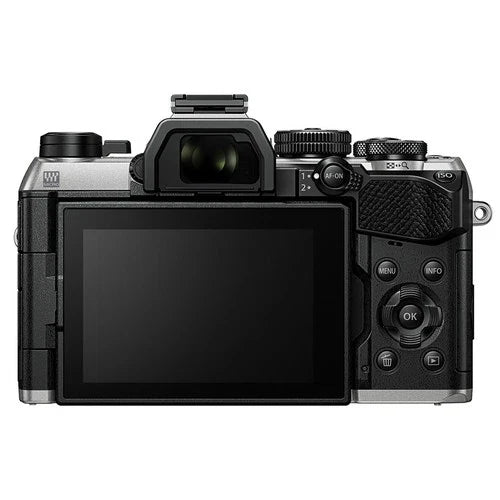 OM SYSTEM OM-5 Mark II Mirrorless Camera, Silver with M.Zuiko Digital ED 14-150m