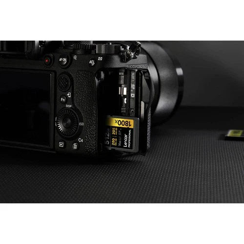 Lexar GOLD Series Professional 1800x 512GB UHS-II SDXC Memory Card